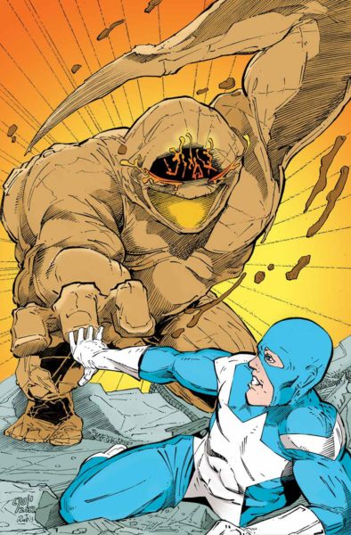 Comic Art Print- Magen Vs The Golem 11"x17"